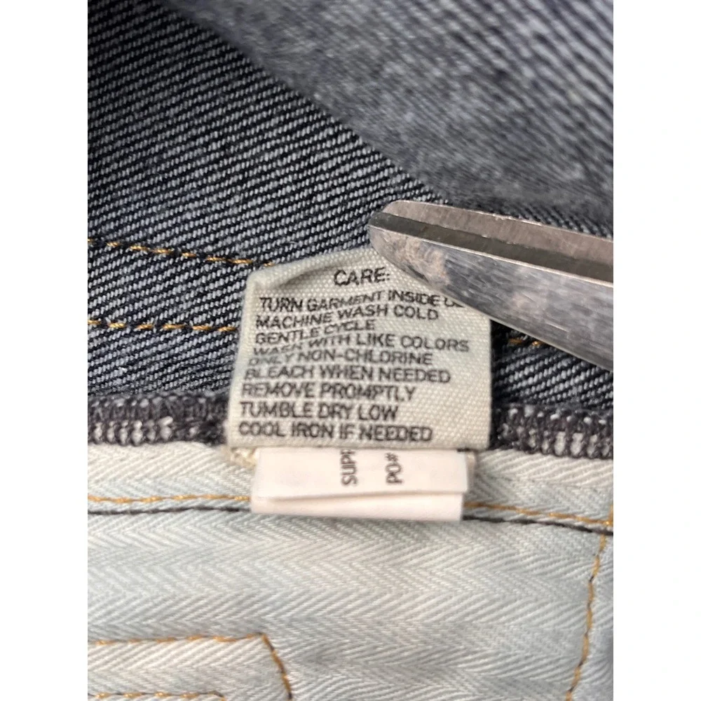 Polo Ralph Lauren Jeans Mens 42x30 Blue Authentic Dungarees Straight Leg Denim